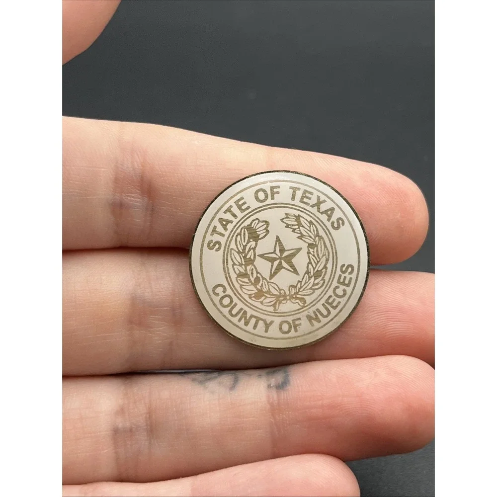 State Of Texas County Of Nueces Lapel Hat‎ Pin